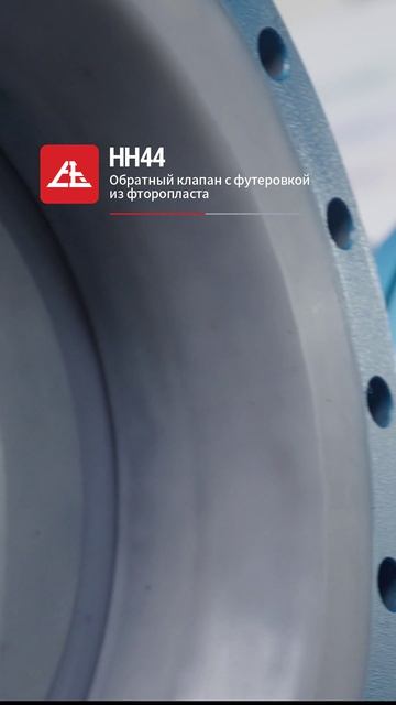 HH44 Обратный клапан с фторпластовой футеровкой-SOY