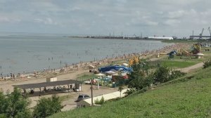 Ейск. Граница Песочного и Песочно-Галечного пляжей, Набережная, Каменка - Жилье и Отдых в Ейске!