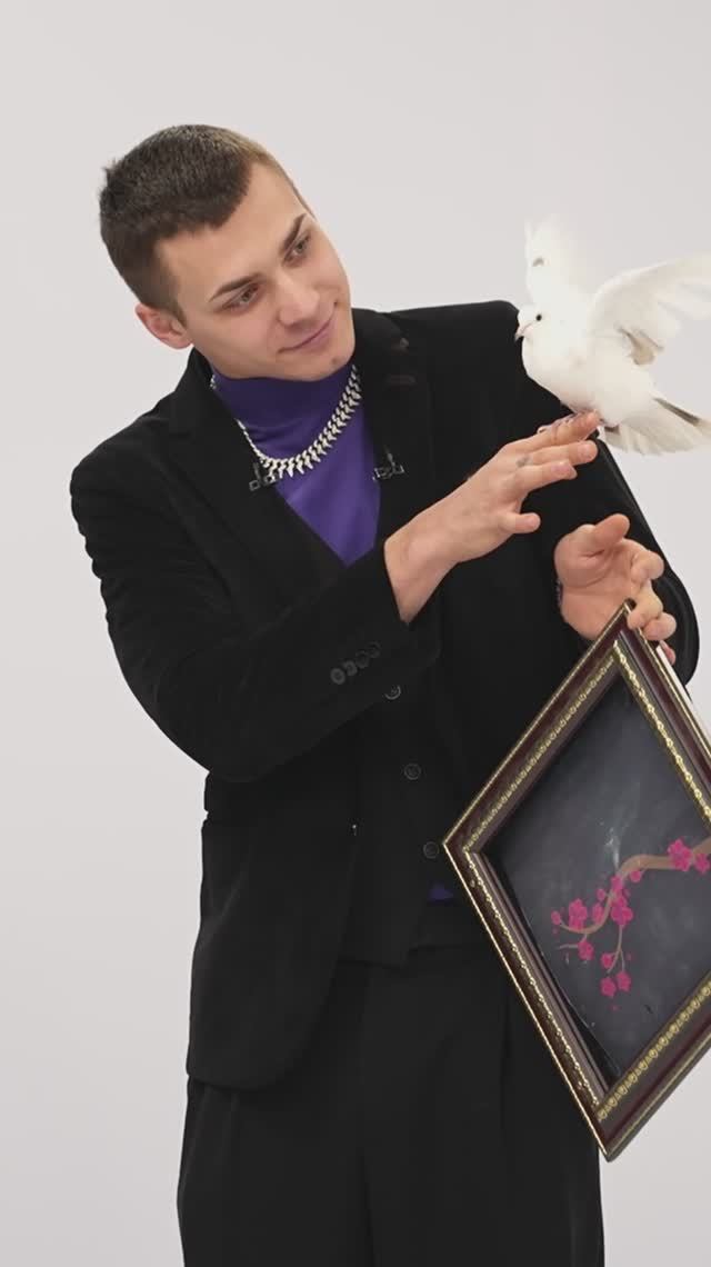 Рисунок ОЖИЛ на глазах! 🕊️✨