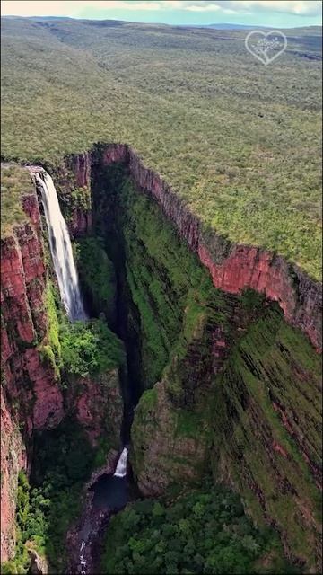 Величие гигантского водопада Жатоба 📍🇧🇷