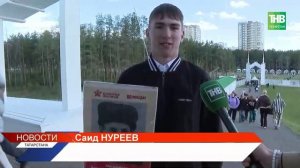 В Набережных Челнах прошло масштабное театрализованное представление ко Дню Победы