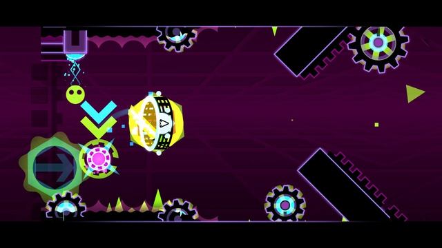 Прохождение уровня Findexis Madness 2 на 3 монетки Geometry Dash