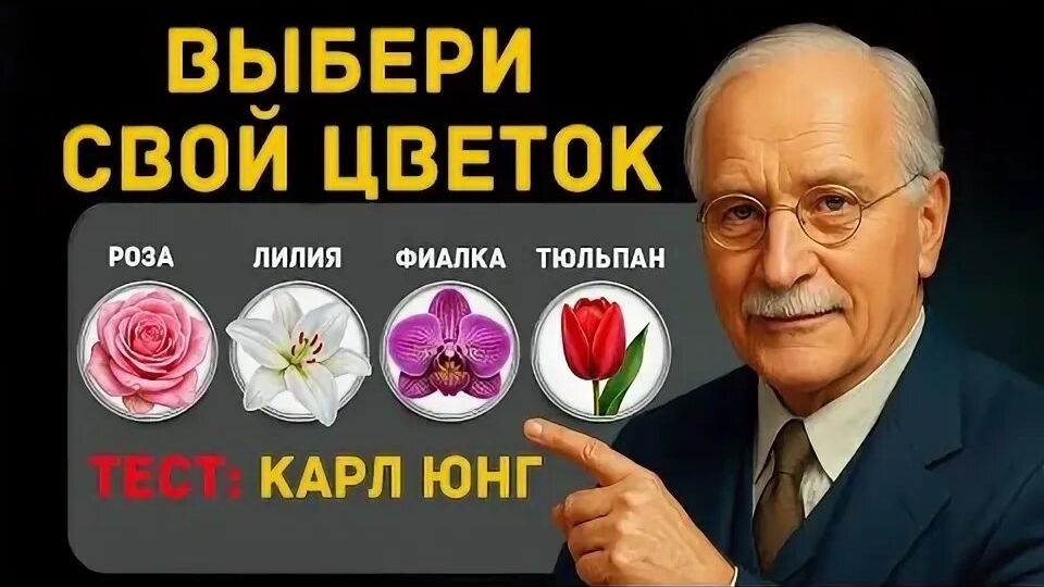 Какой ЦВЕТОК скрывает твоё истинное «Я»? Тест Карла Юнга смотреть онлайн