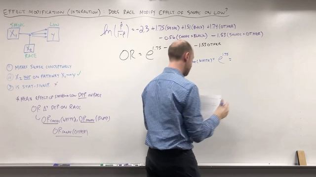 7.3 Effect Modification： Calculating Odds Ratios From Model смотреть онлайн