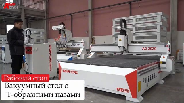 Работа фрезерного станка с ЧПУ по дереву CERTON A2-2030 смотреть онлайн