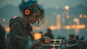 Deep Electro Vibes ｜ Night Drive Music - Rooftop Lounge Mix - Late Night EDM & Desert Beats
