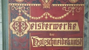 Антикварное издание Meisterwerke der Holzschneidekunst