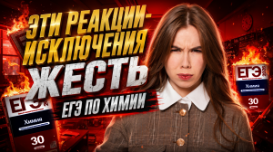 Все сложные реакции-исключения для ЕГЭ по химии 2026
