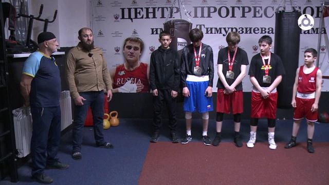 Спортивная Ингушетия. Тренировка по боксу