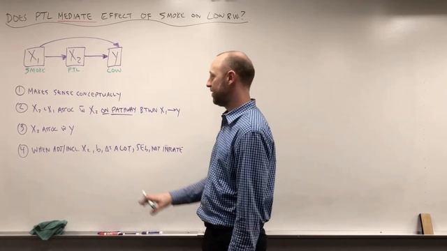 6.9 Logistic Regression： Checking Mediation In The LBW Data смотреть онлайн