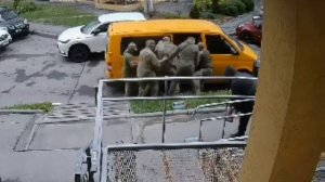 Каратели ТЦК в Харькове. Украинский не доброволец.