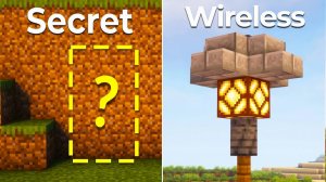 4 простых постройки из красного камня для выживания в Minecraft 1.21