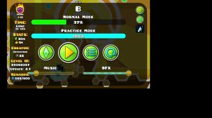 Играем в Geometry Dash проходим Medium Demon B