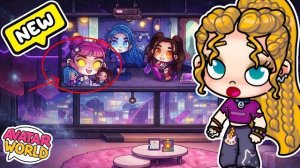 😨📺ЧТО-ТО СТРАННОЕ ПРОИСХОДИТ В НОВОМ СЕЗОНЕ GALXYMOONZ🌌ОНА СМОТРИТ С ЭКРАНА НОЧЬЮ😨📺AVATAR WORLD