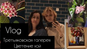 Vlog. Третьяковская галерея// цветение хой