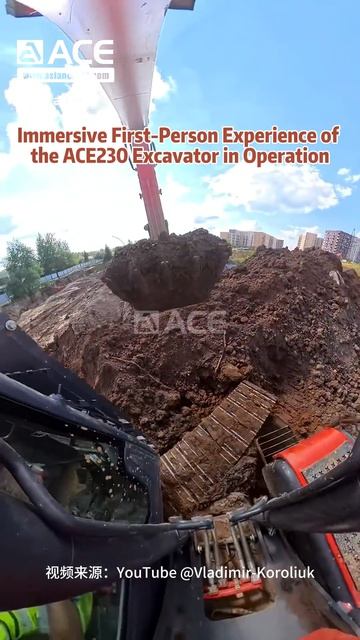 🌟 Отзывы зарубежных блогеров о экскаваторе ACE Group 230 — все однозначно положительные! ✨