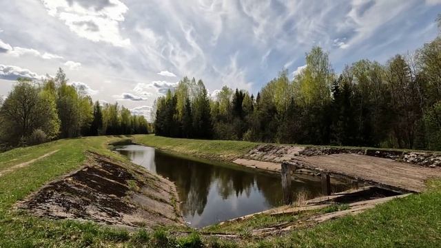 Прогулка вдоль канала Волга-Уводь, часть 2, май 2026