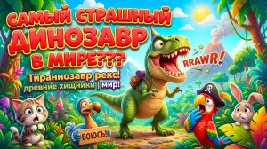 Самый страшный динозавр в мире | Тираннозавр рекс, древние хищники, ужасные динозавры,
