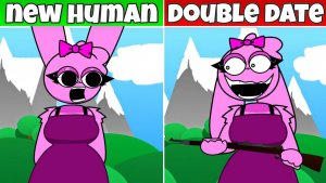 Sprunki New Human Фаза 1 - Repeats Двойное Sprunki Свидание Fan Mod
