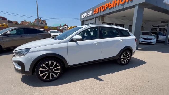 Lada (ВАЗ) Vesta SW Cross 2024 белый XTAGFK350S0879829 смотреть онлайн