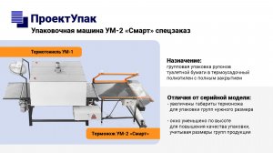 Групповая упаковка рулонов туалетной бумаги в термоусадочный полиэтилен