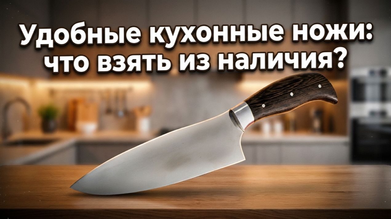 Удобные кухонные ножи: что взять из наличия?