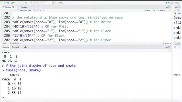 7.4 Effect Modification in R： Calculating Odds Ratios and Comparing With Stratification In R смотреть онлайн