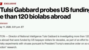 ‼️🇺🇸🏴☠️ США проведут расследование деятельности биолабораторий, 40 которые находятся на Украине