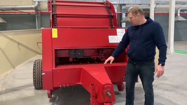 Обзор пресс подборщика рулонного ПР 145.mp4 смотреть онлайн