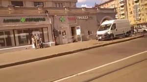 Поездка на Трамвае №46 Витязе М №31282 (Курский вокзал-Белорусский Вокзал) Москва 29.07.2022