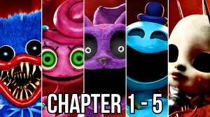 POPPY PLAYTIME 1, 2, 3, 4, 5 - ПОЛНОЕ ПРОХОЖДЕНИЕ ИГРЫ - ПОППИ ПЛЕЙТАЙМ ВСЕ ГЛАВЫ #1