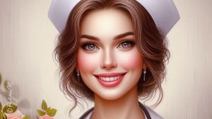 С днём медсестер! Красивая музыкальная открытка.