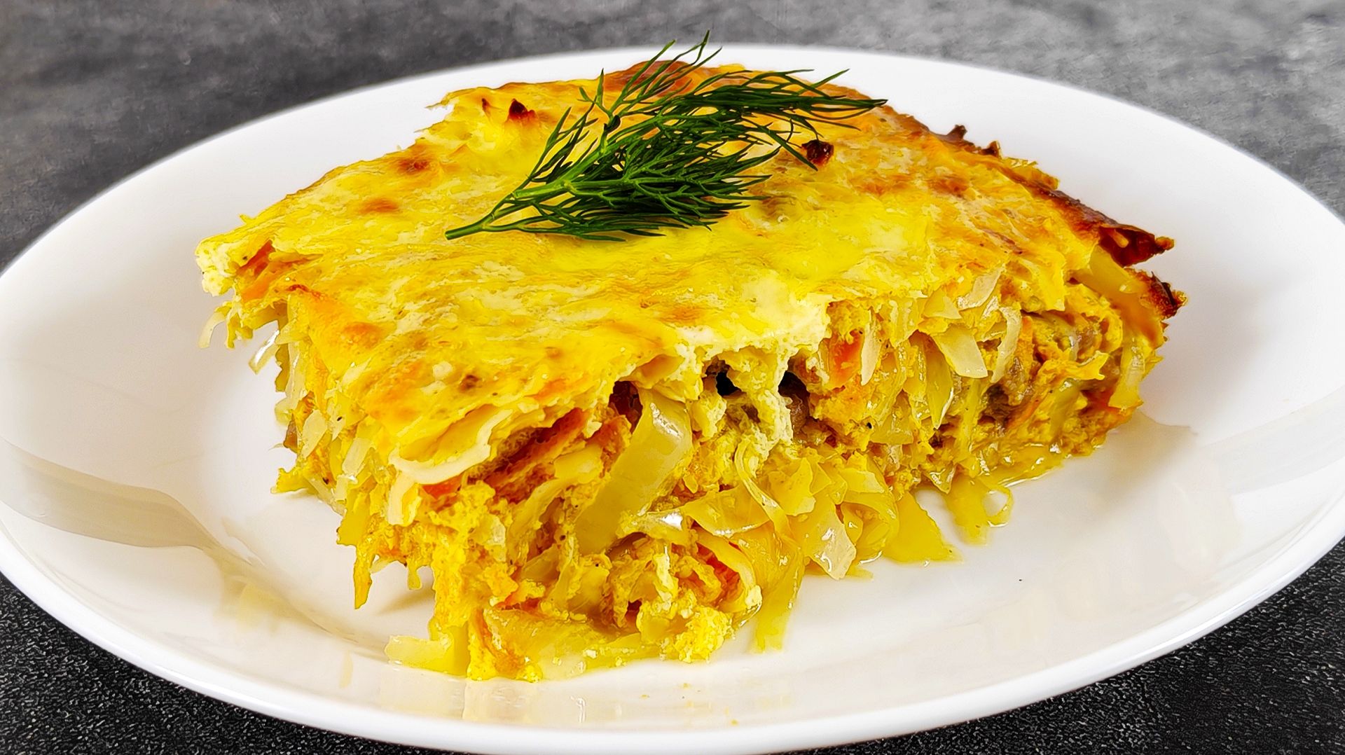 Немецкий капустный пирог. Очень вкусно и просто
