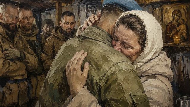 Приехала к сыну и мамой стала для всех...