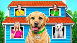 Экстремальные прятки Челлендж с Собакой от Multi DO Smile