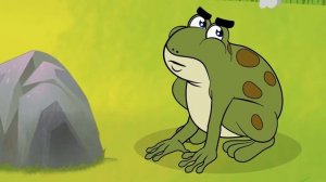 лягушка и бык (The Frog and The Ox) сказка 🍃   Сказки для детей и Мультик