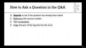 003 Asking a question in the Q&A
