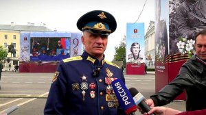 В Твери прошел парад в честь 81-й годовщины Победы в Великой Отечественной войне