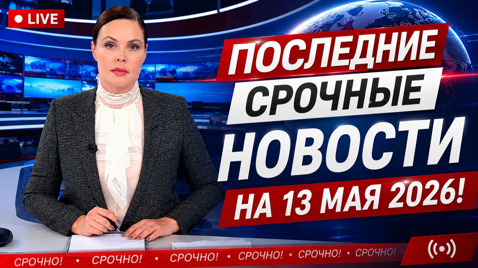 ПОСЛЕДНИЕ СРОЧНЫЕ НОВОСТИ НА 13 МАЯ 2026! смотреть онлайн