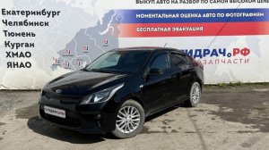 Обзор перед разбором Kia Rio 4
