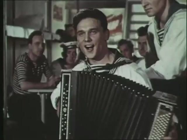 ПЕСНЯ МОРЯКА. Поёт ГЕОРГИЙ ЮМАТОВ  фильм "В МИРНЫЕ ДНИ".