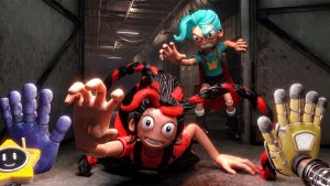 Секретная сцена Рори спас меня от сестры-близнеца Лили Poppy Playtime 5 (полная сцена)