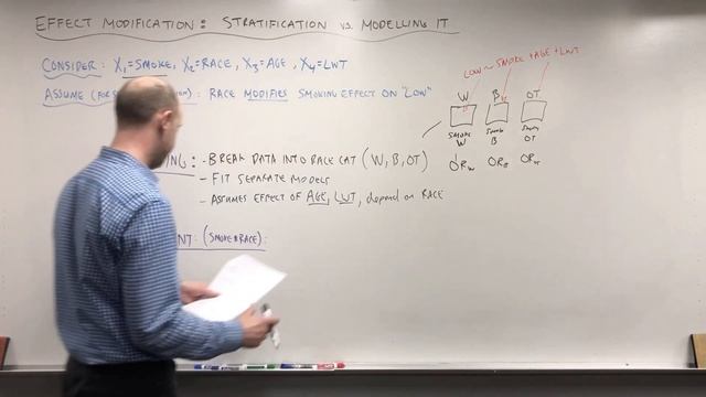 8.3 Effect Modification： Stratifying vs Modelling With Interaction Term смотреть онлайн
