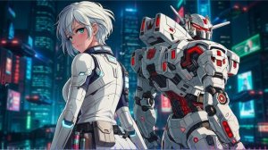 2099 ⧸⧸ Neon District — Mecha Patrol ｜ Synthwave, Cyberpunk, Retrowave, Futurewave