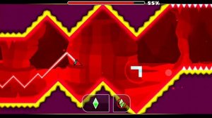 нашёл Geometry Dash чит-код чтобы немножко пропустить половину части половины уровня! 👍