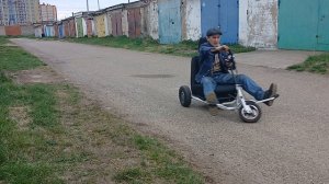 Самодельный 700 ватный, трехколесный трицикл, мотоцикла, самоката.