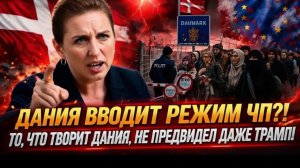 ШОКОВАЯ ТЕРАПИЯ ДЛЯ European Union! Denmark ПОШЛА ПРОТИВ ВСЕХ!