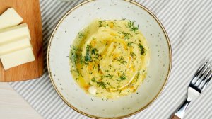 Картофельное пюре в микроволновке