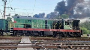 ‼️🇷🇺🇺🇦 Утром атакованы объекты железнодорожной инфраструктуры врага в Днепропетровской области