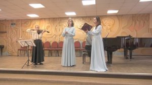 Гуно. Аве Мария. Педанич Александра, Салькова Настя, Криницина Н.А.